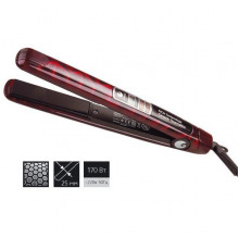 Щипцы-выпрямители Hairway 3D deep red MCH кер.турм.170W B028